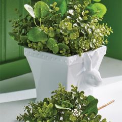 Rabbit Bust Cache Pot