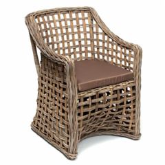 Rattan Armchair With Cushion