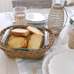 Rattan Casserole Server Basket
