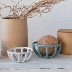 Reactive Glaze Stoneware Berry Bowl Set of 2