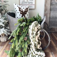 Real Touch Mixed Pine Garland