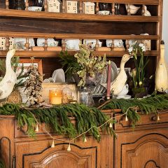 Real Touch Pine Garland