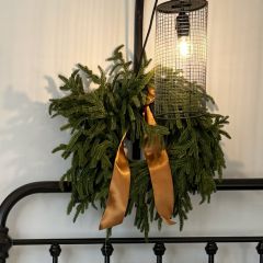 Real Touch Pine Wreath