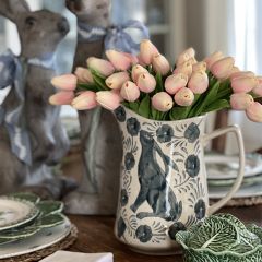 Real Touch Pink Tulip