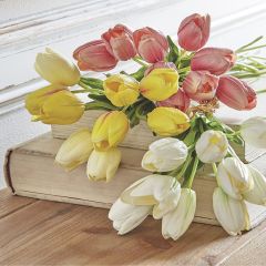 Real Touch Tulip Bouquet One of Each