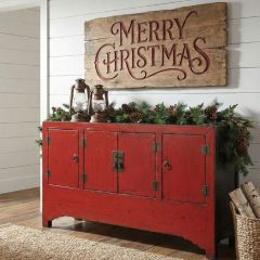 Reclaimed Pine Antique Sideboard | SHIPS FREE