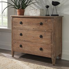 Reclaimed Pine Chest With Rosette Drawer Pulls