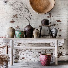 Reclaimed Pine Cottage Farmhouse Console Table