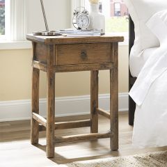 Reclaimed Pine One Drawer Side Table