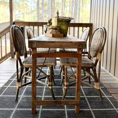 Folding Reclaimed Wood Table