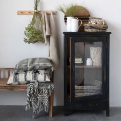 Reclaimed Wood One Door Storage Cabinet