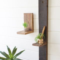 Recycled Wood Wall Shelf