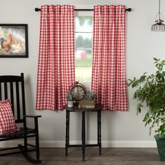 Red Buffalo Check Curtain Panel Set of 2