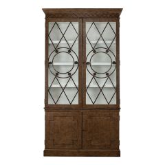Regal Farmhouse Glass Door China Cabinet