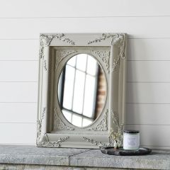Regal Framed Oval Wall Mirror