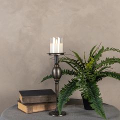 Regal Pillar Candlestick 15 Inch