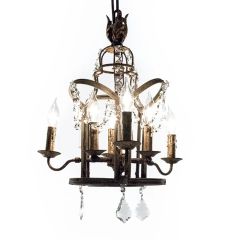 Regal Rustic Elegance 6 Light Chandelier