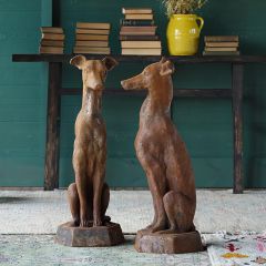 Regal Whippet Statue Set of 2