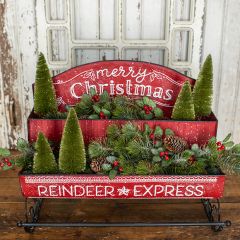 Reindeer Express Wall Shelf With Hanging Rod