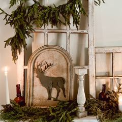 Reindeer Framed Wall Decor