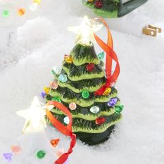 Retro Christmas Tree Night Light