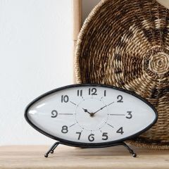 Retro Metal Mantel Clock