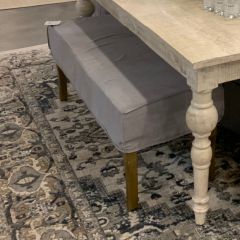 Reversible Bench Slipcover