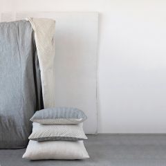 Reversible Patterned Duvet Cover and Shams Set