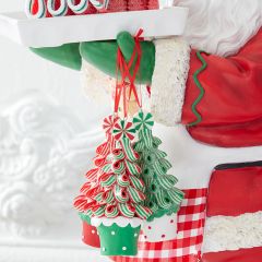 Ribbon Candy Christmas Tree Ornaments Set of 3