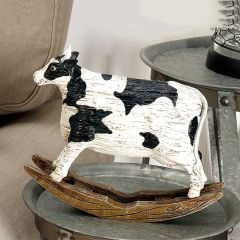 Rocking Cow Figure