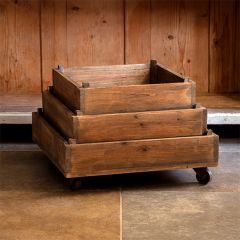 Rolling Display Stand Set of 3