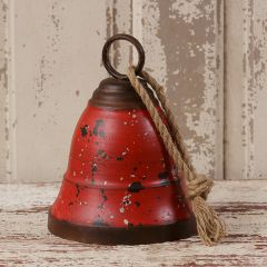 Rope Hanging Rustic Bell