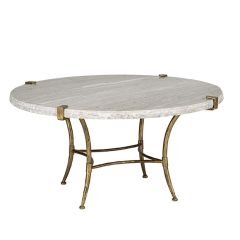 Rough Edge Marble Round Coffee Table