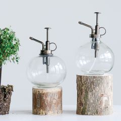 Round Glass Plant Mister