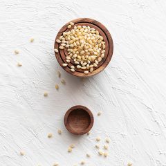 Round Wooden Nesting Bowl Set of 4