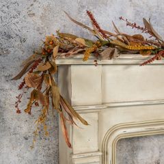 Rustic Accents Mixed Heather Garland