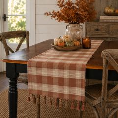 Rustic Accents Tartan Table Runner