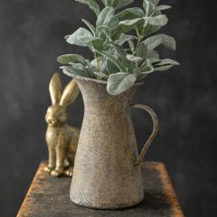 Rustic Accents Wide Mouth Pitcher Vase