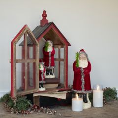 Rustic Architectural Keepsake Display Lantern