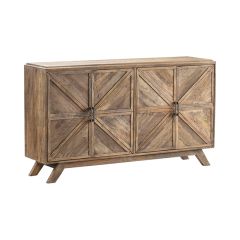 Rustic Barn Wood Style Sideboard