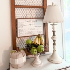 Rustic Beauty Buffet Lamp Set of 2