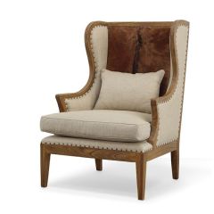Rustic Billings Wing Chair