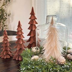 Rustic Brown Tabletop Display Tree