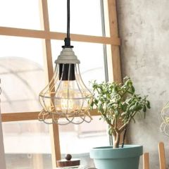 Rustic Cage Pendant Light