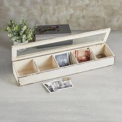 Rustic Chic Divided Storage Box