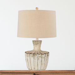 Rustic Chic Farmhouse Accent Lamp Set of 2