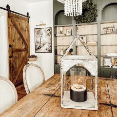 Rustic Church Lantern