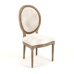 Rustic Contemporary Cowhide Upholstered Chair