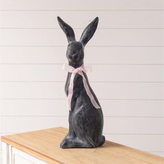 Rustic Cottage Sitting Bunny Figurine