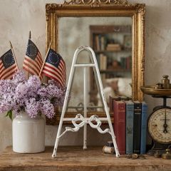 Rustic Cottage Tabletop Easel With Bow